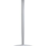Keramický barový stôl Malta 105 cm biely mramor
