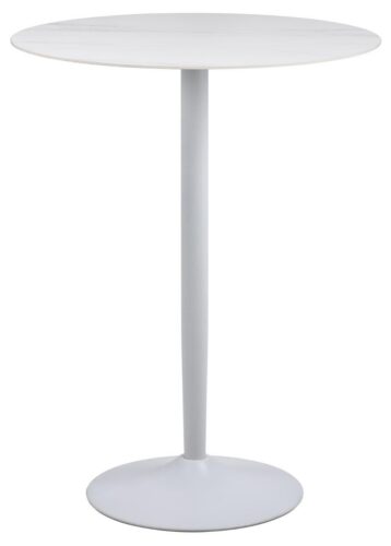 Keramický barový stôl Malta 105 cm biely mramor Keramický barový stôl Malta 105 cm biely mramor