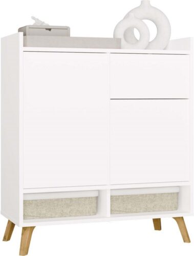 Komoda Colin 80 cm biela/dub remeselný Komoda Colin 80 cm biela/dub remeselný