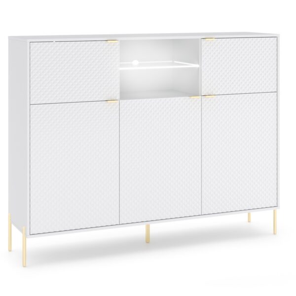 Komoda Diamond s LED osvetlením 153