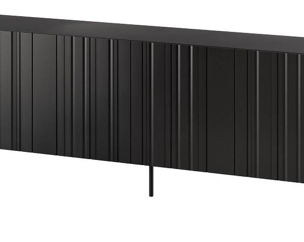 Komoda Isla 200 cm I čierna