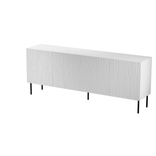 Komoda Jungle 190 cm biela/čierna Komoda Jungle 190 cm biela/čierna
