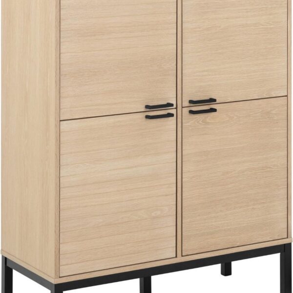 Komoda Kensington 91 cm dub bielený