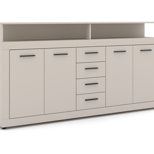 Komoda Luna 190 cm kašmírová