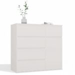 Komoda Malwa 1D5S 100 cm biela