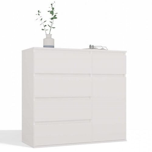 Komoda Malwa 1D5S 100 cm biela Komoda Malwa 1D5S 100 cm biela