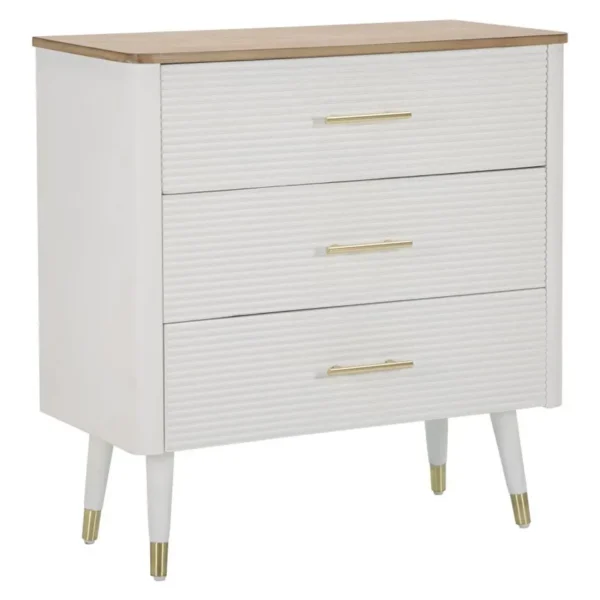 Komoda Matera 78 cm biela