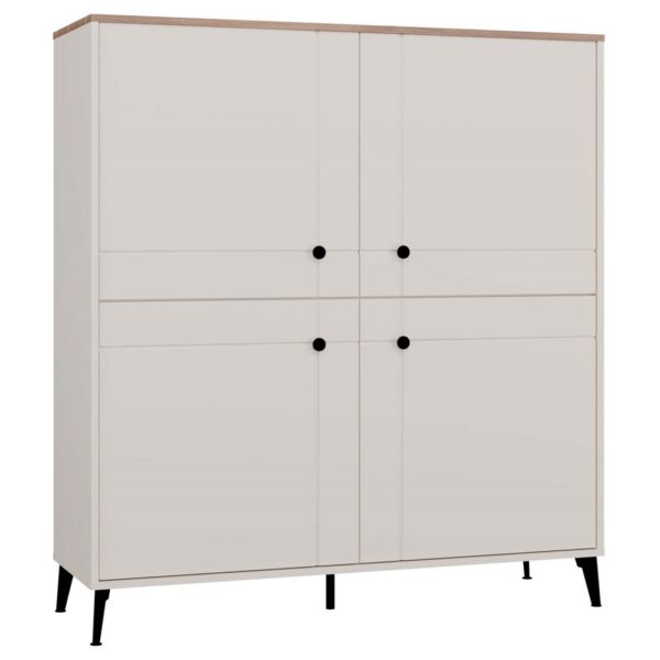 Komoda Point 123 cm dub Castello/kašmírová