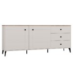 Komoda Point 183 cm dub Castello/kašmírová