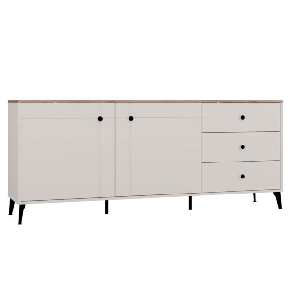 Komoda Point 183 cm dub Castello/kašmírová