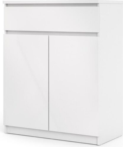 Komoda Simplicitous 234 80 cm biela lesklá Komoda Simplicitous 234 80 cm biela lesklá
