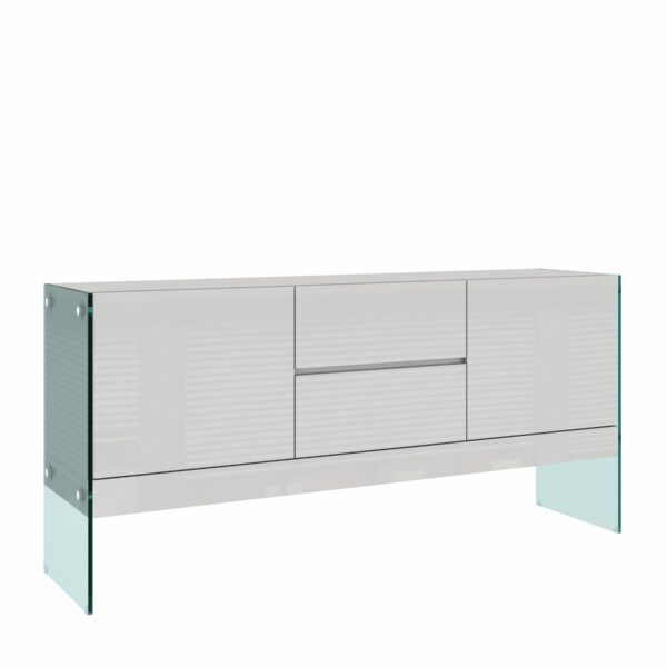 Komoda Soho 180 cm biela