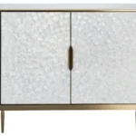 Komoda Stilig ST906 150 cm grafit/krémová/zlatá