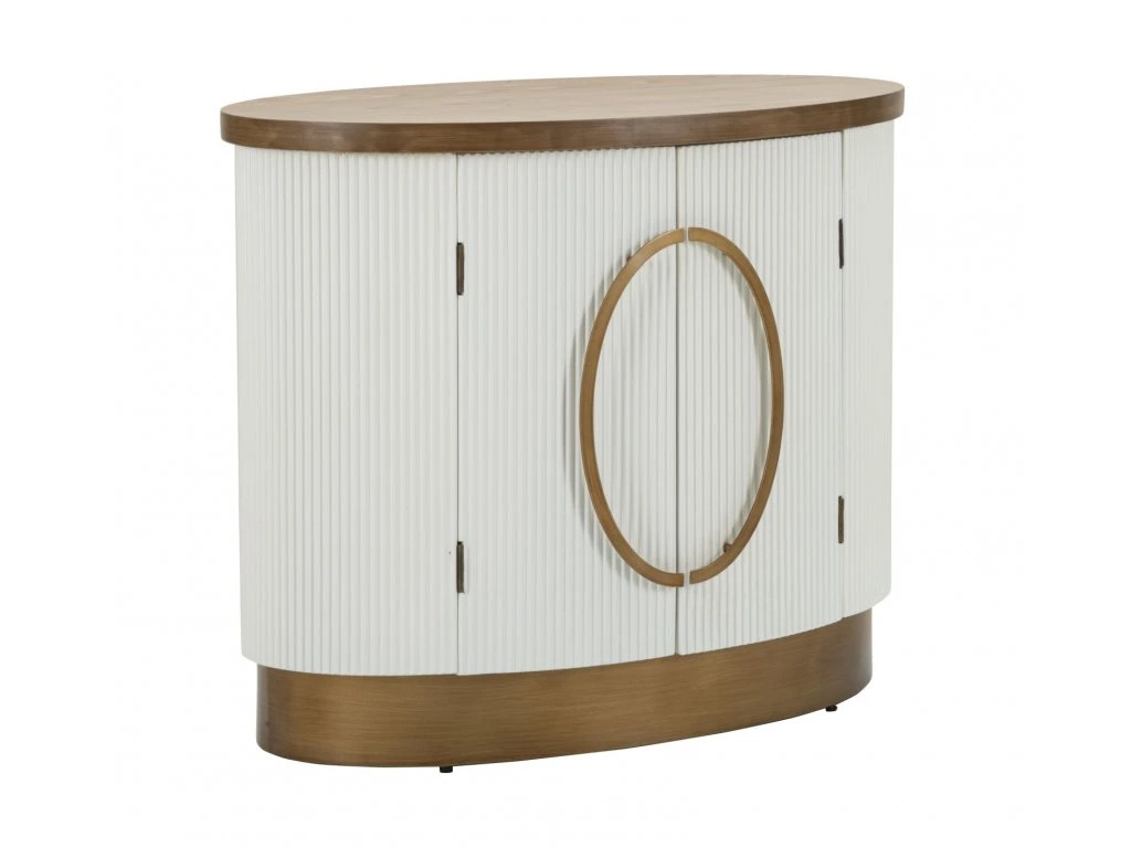 Komoda Tolosa 79 cm biela/jaseň Komoda Tolosa 79 cm biela/jaseň