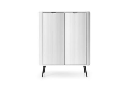 Komoda Zova 103 cm biela/čierna Komoda Zova 103 cm biela/čierna
