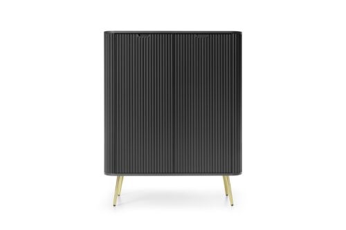 Komoda Zova 103 cm čierna/zlatá Komoda Zova 103 cm čierna/zlatá