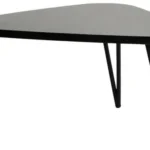 Konferenčný stolík Adesso 68 cm z masívu čierny