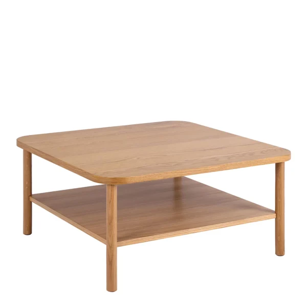 Konferenčný stolík Banbury 90 cm dub prírodný lakovaný