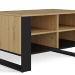 Konferenčný stolík LAWA Modern 4P Slim II dub artisan/čierny