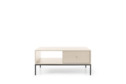 Konferenčný stolík Mono II 104 cm béžový/čierny Konferenčný stolík Mono II 104 cm béžový/čierny