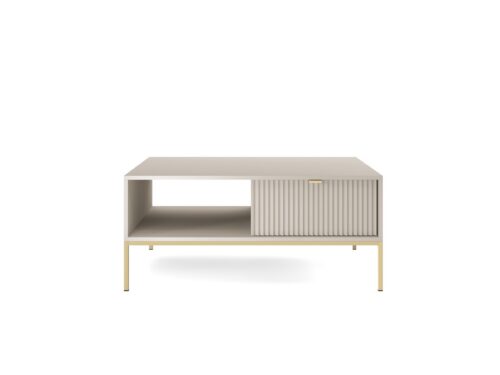 Konferenčný stolík Nova 104 cm kašmír/zlatý Konferenčný stolík Nova 104 cm kašmír/zlatý