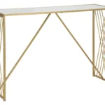 Konzolový stolík Easy 120 cm zlatý