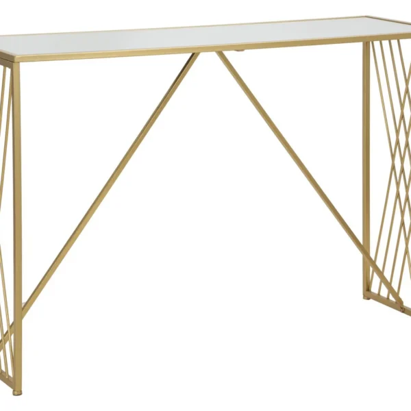 Konzolový stolík Easy 120 cm zlatý
