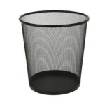 Kovový odpadkový kôš Marvin 28 cm čierny