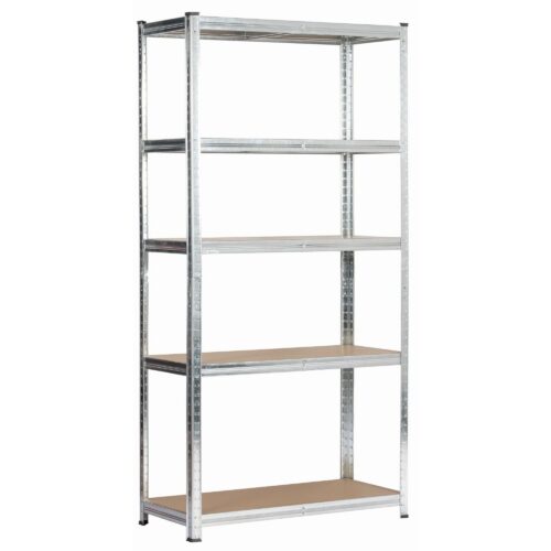 Kovový regál REGMET 90x40x180 cm strieborný Kovový regál REGMET 90x40x180 cm strieborný