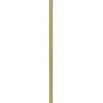 Kovový svietnik Flowy 93 cm zlatý