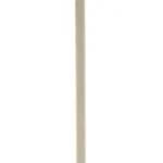 Kovový svietnik Pigna 33 cm krémový
