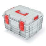 Kufor na náradie CEBLOCCK PRO 45 x 38 x 29 cm šedo-červený