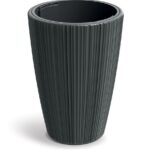 Kvetináč Oros tmavosivý