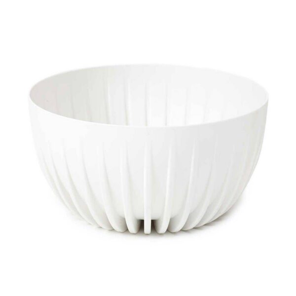 Kvetináč STRIPPED ECO 24 cm biely