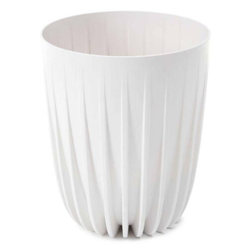 Kvetináč STRIPPED ECO I 39 cm biely Kvetináč STRIPPED ECO I 39 cm biely