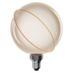 LED žiarovka DECO FLAME G130SRA teplá biela