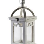 Lucerna LOKKE 16x26 cm biela