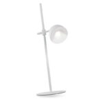 Nabíjacia stolná LED lampa Sophie biela