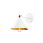 Nástenná lampa BERCESTE XI biela