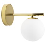 Nástenná lampa Ball III zlatá