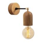 Nástenná lampa Datca prírodná