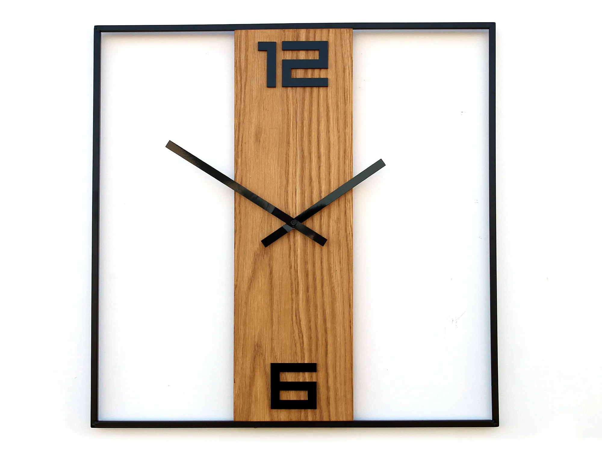 Nástenné hodiny Arabic Ramka 50 cm hnedé/čierne Nástenné hodiny Arabic Ramka 50 cm hnedé/čierne