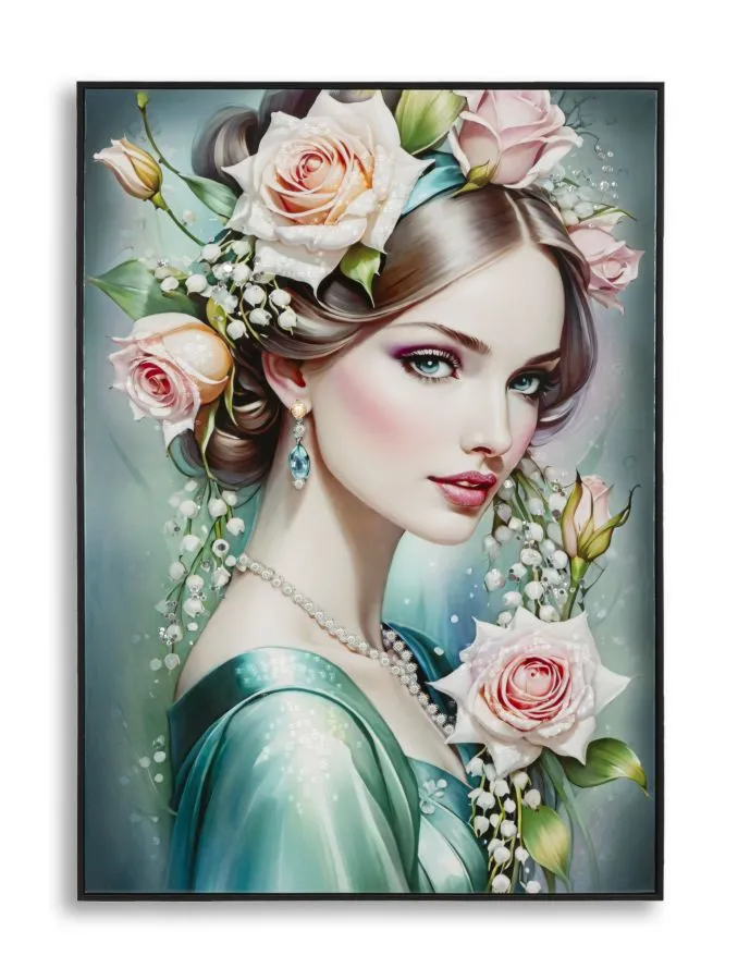 Obraz Fantasy A 72x102 cm modro-zelený Obraz Fantasy A 72x102 cm modro-zelený