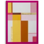 Obraz Lacquered 60x80 cm růžový