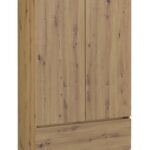 Šatníková skriňa Merwy dub artisan
