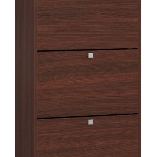 Skriňa na topánky Marienne 60 cm - 3 dvierka wenge