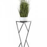 Stojan na kvetiny LOFT I čierny 70 cm