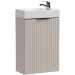 Elvisia Keramické umývadlo VEDEA 40 | biely lesk 40 cm