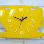 Nástenné hodiny Filiza 33 cm žlté