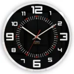 Nástenné hodiny Orion 30 cm čierne/biele